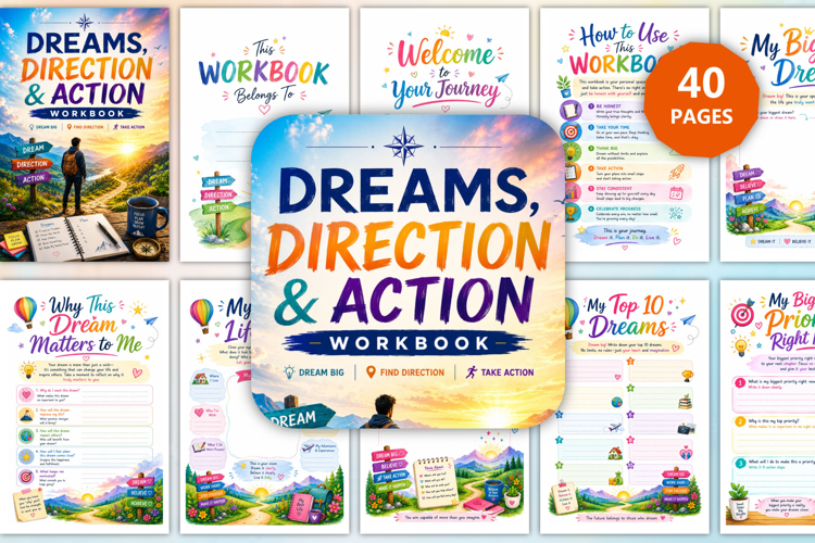 Dreams, Direction & Action Workbook