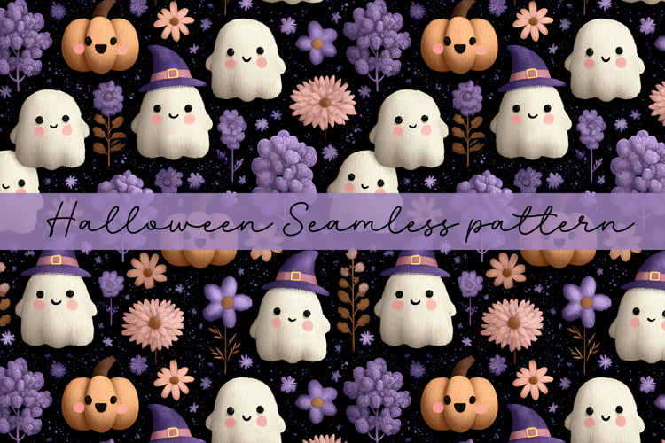 Halloween Seamless Pattern