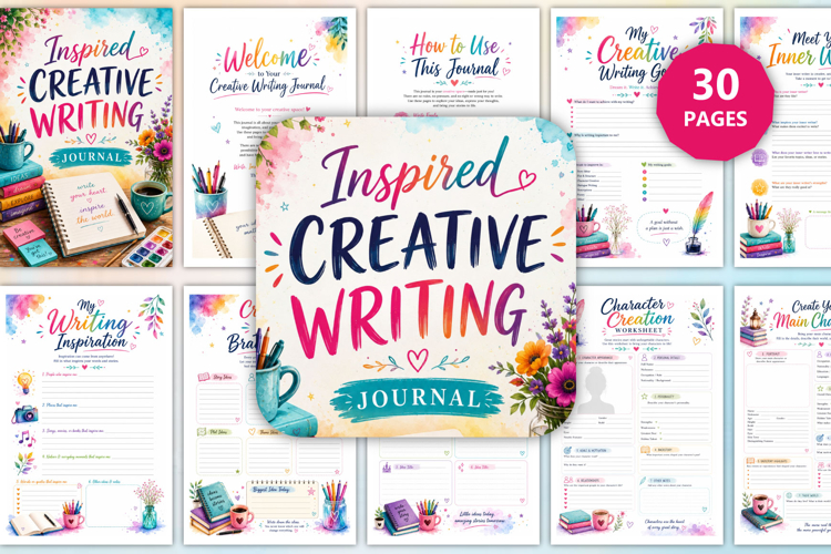 Inspired Creative Writing Journal
