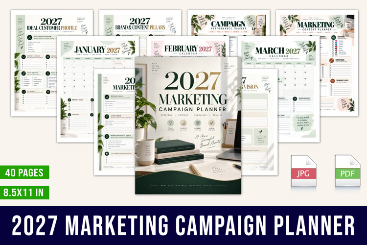 2027 Marketing Campaign Planner example image 1