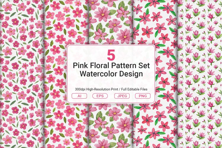 Pink Watercolor Backgrounds Image 12