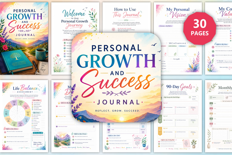 Personal Growth and Success Journal