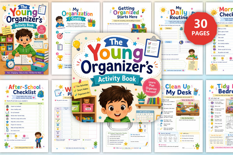 The Young Organizer’s Activity Book example image 1