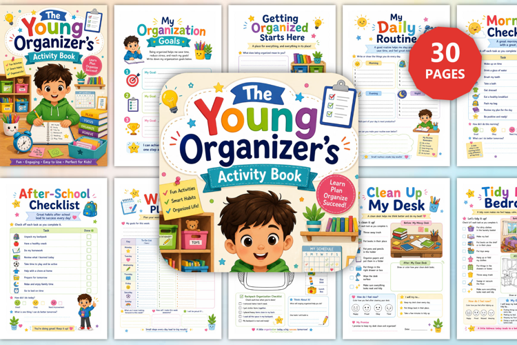 The Young Organizer’s Activity Book