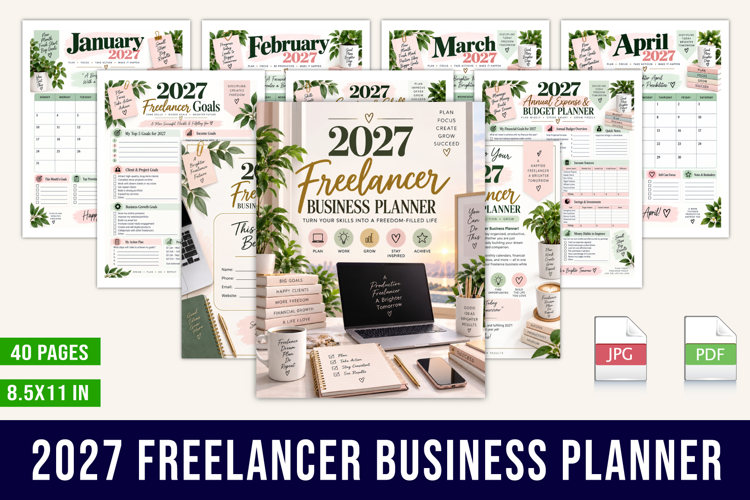 2027 Freelancer Business Planner