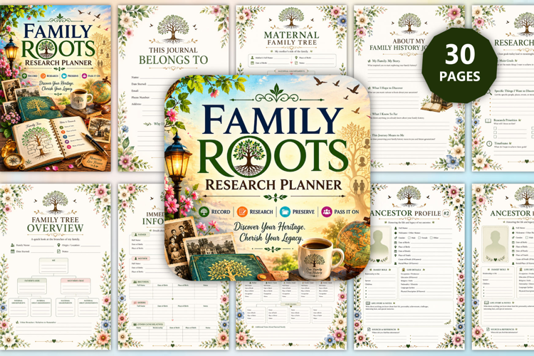 The Family Roots Research Planner
