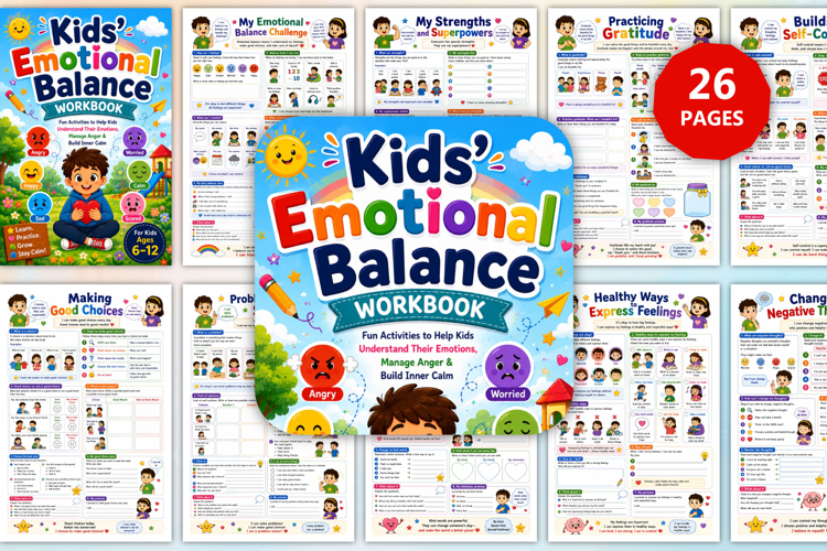 Kids’ Emotional Balance Workbook