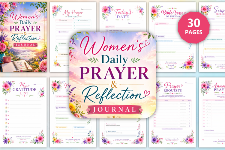 Women's Daily Prayer & Reflection Journal