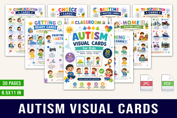 Autism Visual Cards