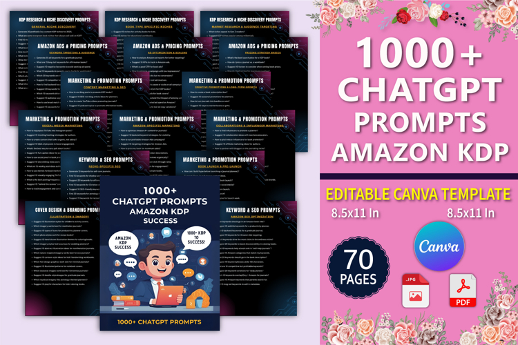 1000 ChatGPT Prompts for KDP Success