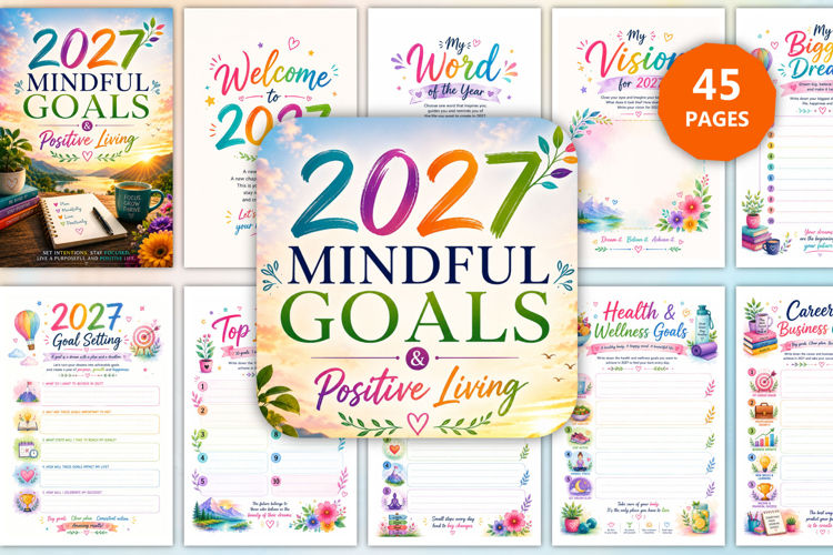 2027 Mindful Goals & Positive Living