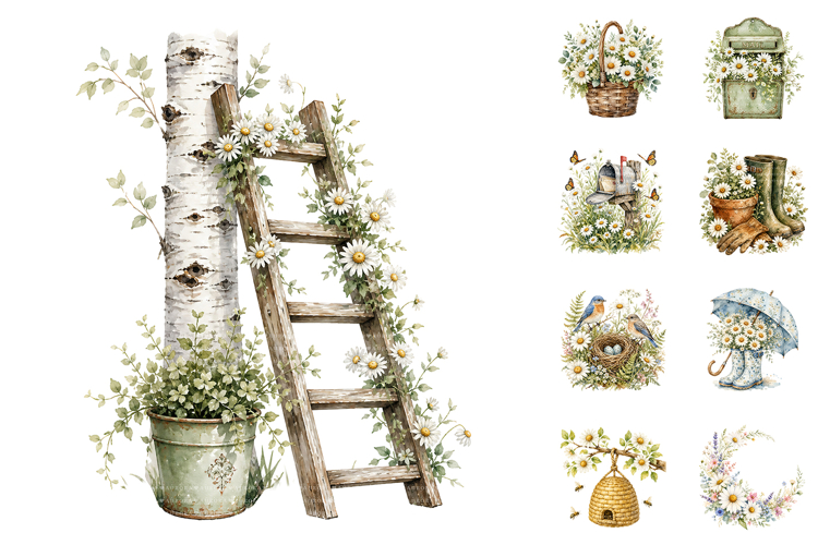 Wildflower Clipart Image 3