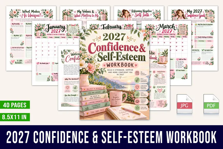 2027 Confidence & Self-Esteem Workbook