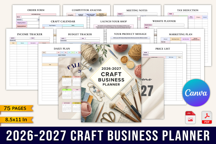 20262027 Craft Business Planner