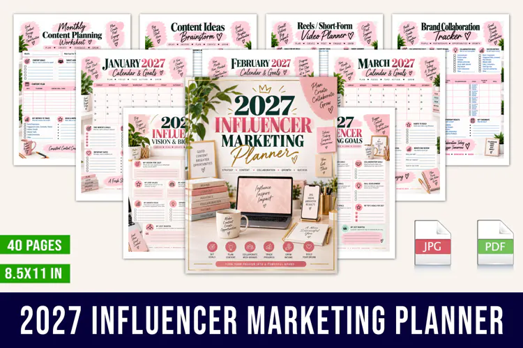 2027 Influencer Marketing Planner