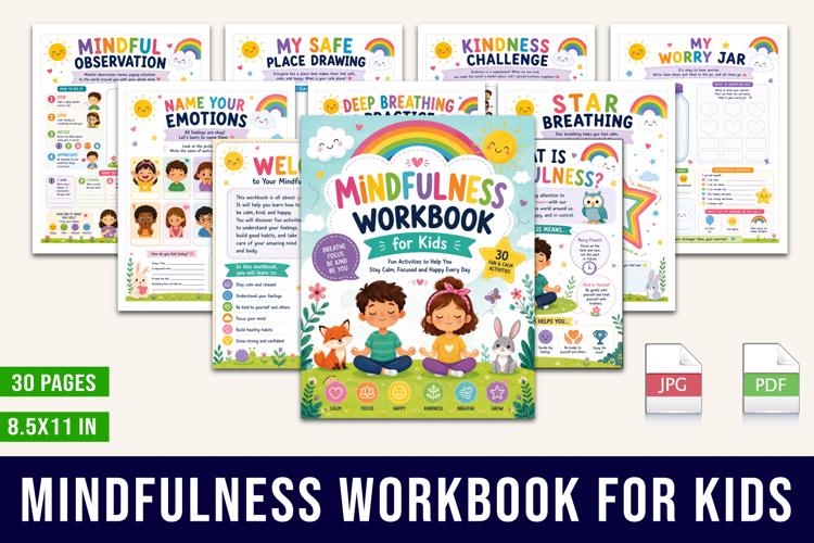 Mindfulness Workbook for Kids