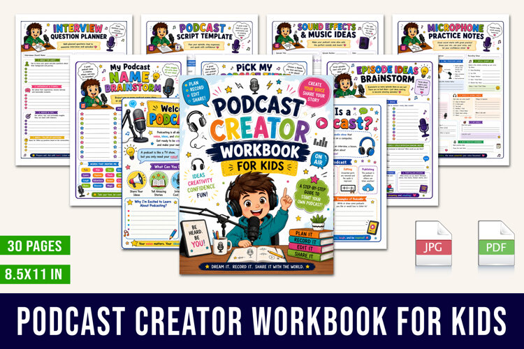 Podcast Creator Workbook example image 1