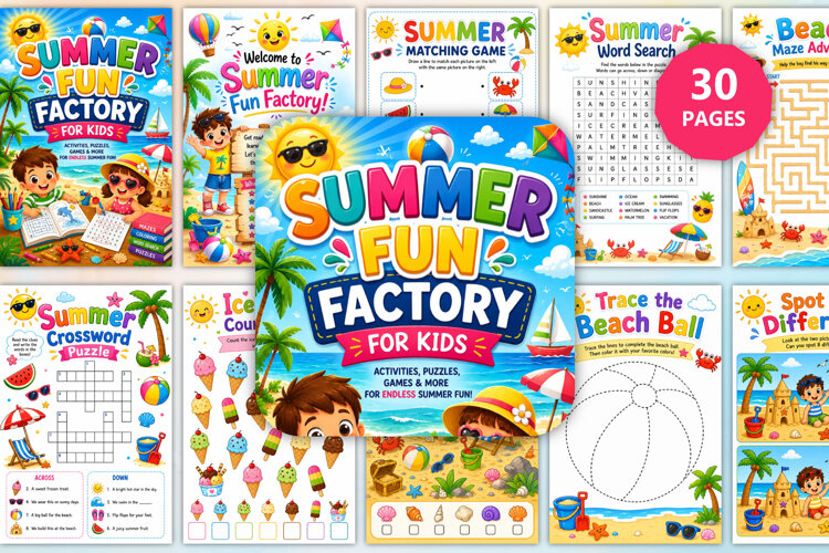 The Summer Fun Factory for Kids example image 1
