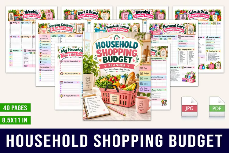 Household Shopping Budget Planner