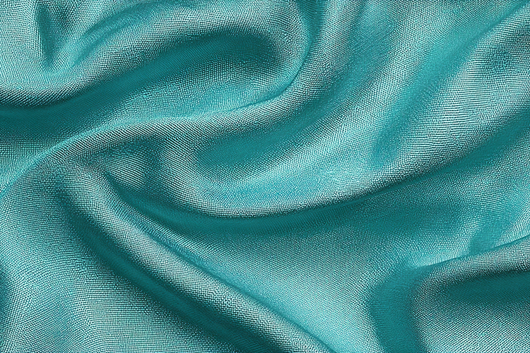 Teal Textured Fabric Soft Premium Cloth