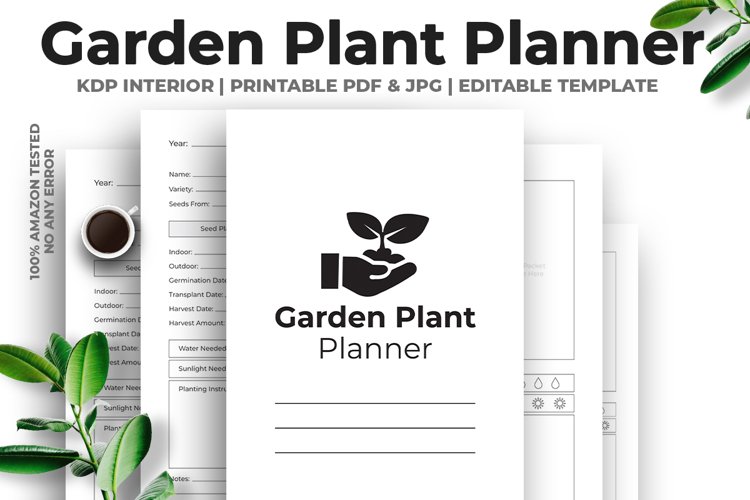 Garden Plant Planner KDP Interior