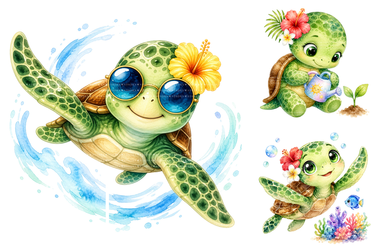 Sea Turtle Clipart
