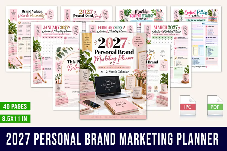 2027 Brand Marketing Planner
