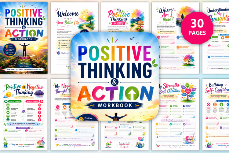 Positive Thinking & Action Workbook