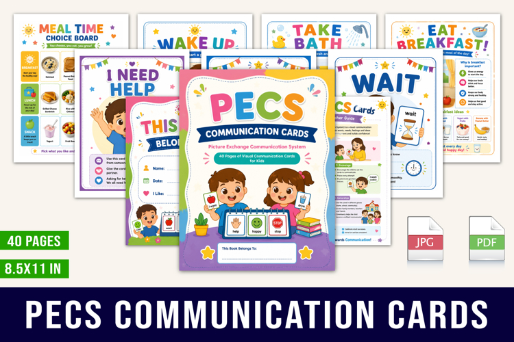 PECS Communication Cards