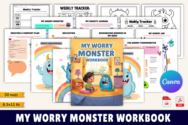 My Worry Monster Workbook
