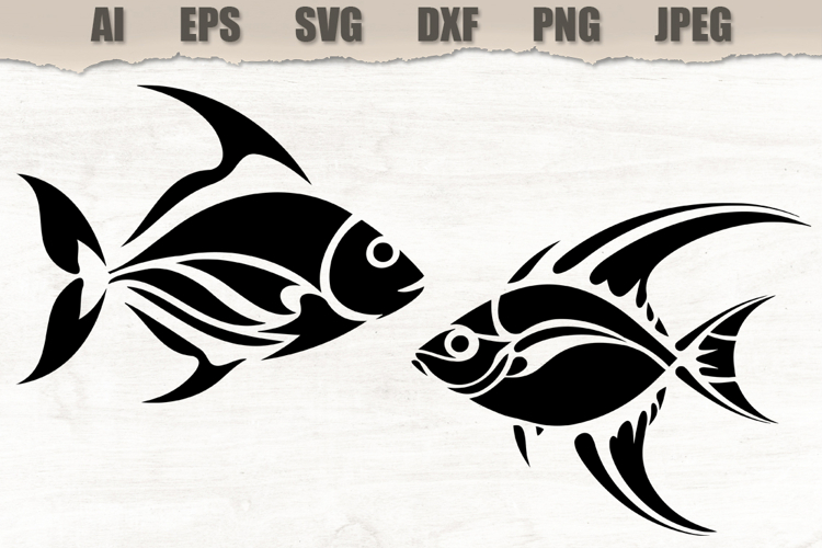 Stencils Fish