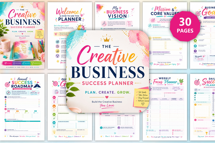 Creative Business Success Planner