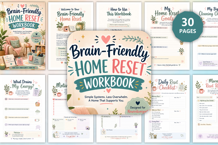 Brain-Friendly Home Reset Workbook