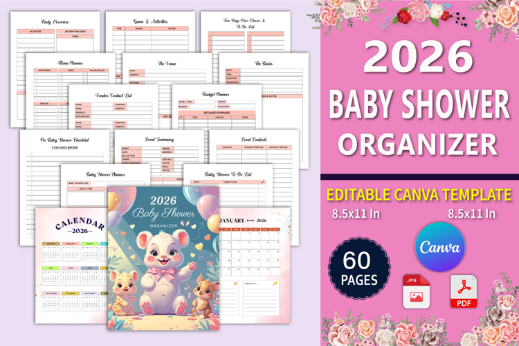 2026 Baby Shower Organizer