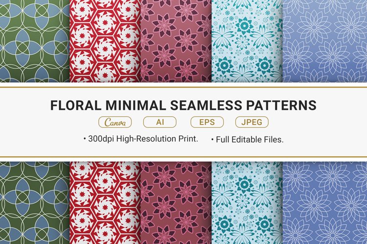 Geometric Seamless Pattern Image 5