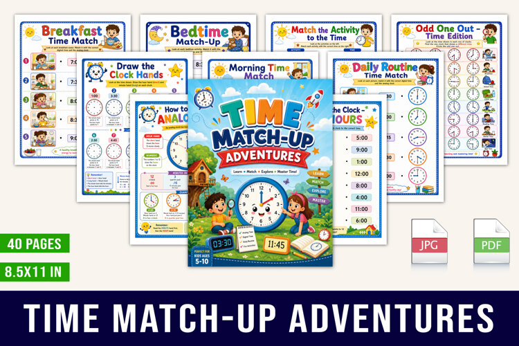 Time Match-Up Adventures example image 1