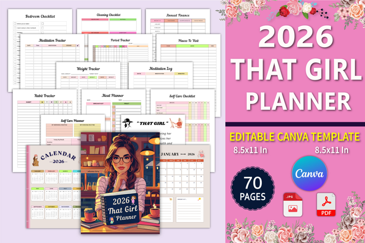 2026 That Girl Planner
