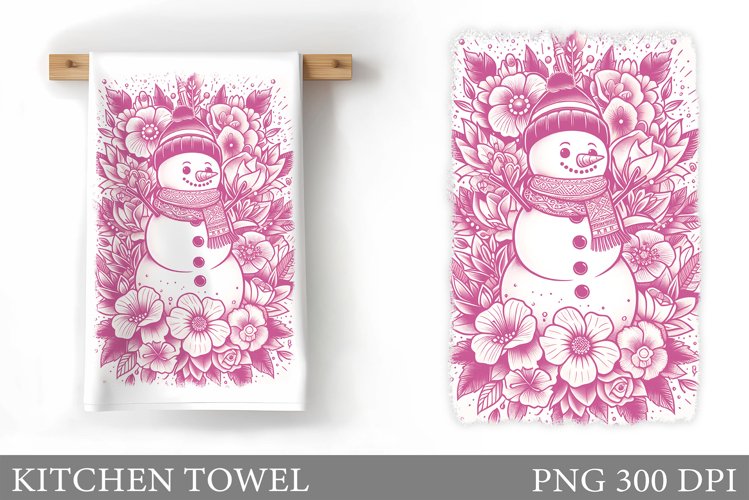 Cute Snowman Clipart Image 8
