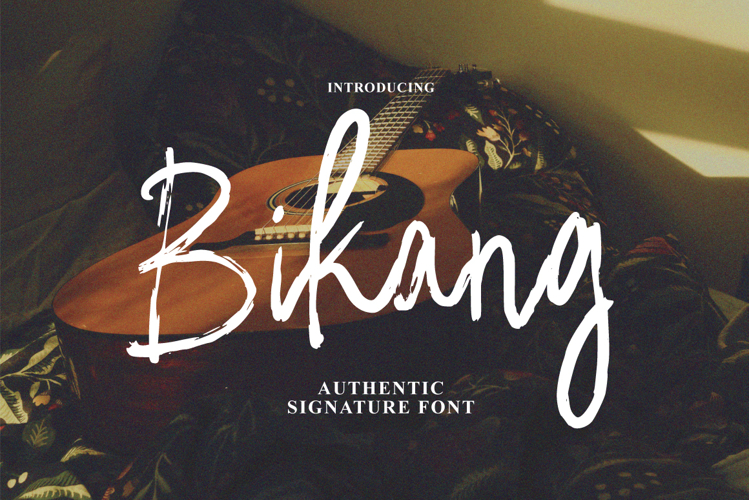 Bikang brush signature