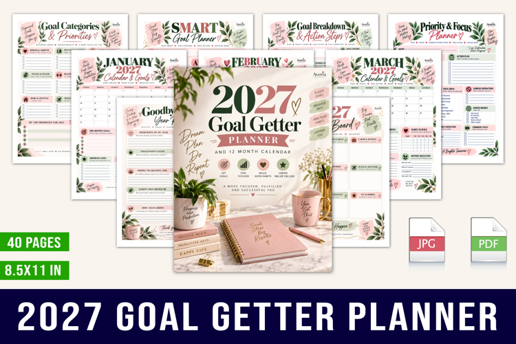 2027 Goal Getter Planner