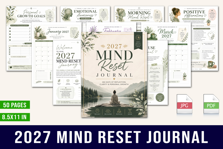 2027 Mind Reset Journal