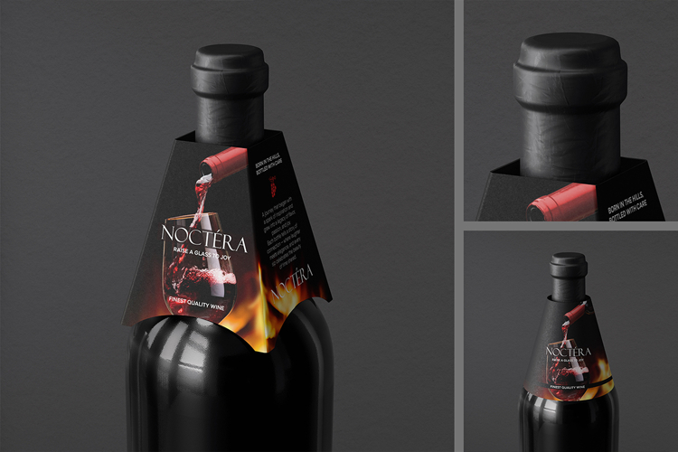 Bottle Neck Collar Mockup