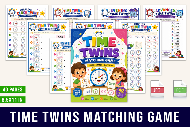 Time Twins Matching Game
