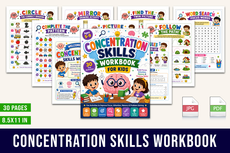 Concentration Skills Workbook