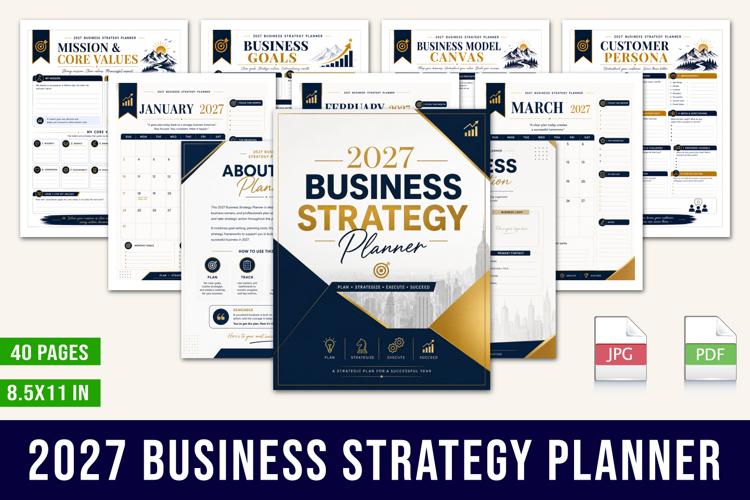2027 Business Strategy Planner