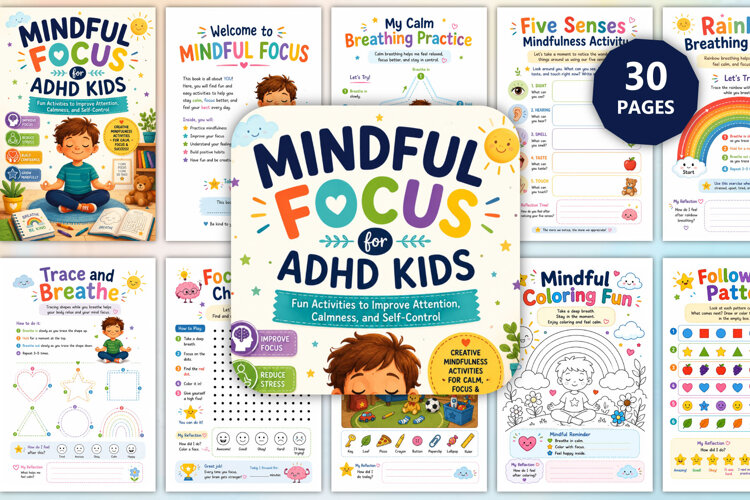 Mindful Focus for ADHD Kids example image 1