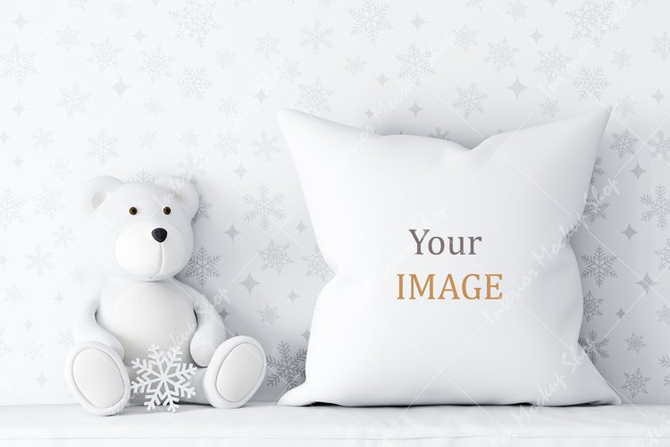 Mockup Pillow Kids JPG example image 1