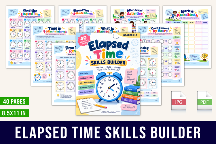 Elapsed Time Skills Builder