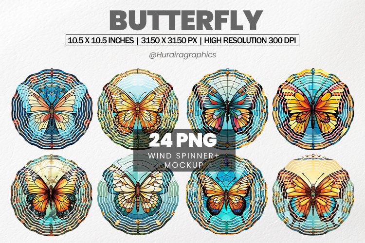 Butterfly Sublimation Designs Image 19
