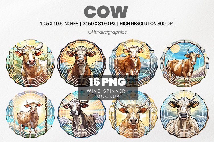 Cow Sublimation Designs Image 8